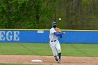 Baseball vs CGA  Wheaton College Baseball vs Coast Guard Academy during game one of the NEWMAC semi-finals playoffs. - (Photo by Keith Nordstrom) : Wheaton, baseball, NEWMAC